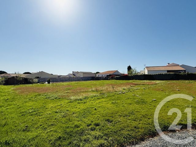 terrain à vendre - 1083.0 m2 - TALMONT ST HILAIRE - 85 - PAYS-DE-LOIRE - Century 21 Eole Immobilier